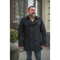 Пальто, размер 52, черный Favour