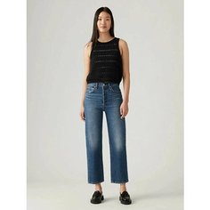 Джинсы Levis Ribcage Straight, размер W26/L27, синий Levis®
