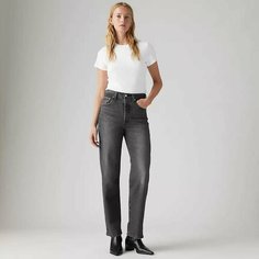 Джинсы Levis Ribcage Straight, размер W28/L29, черный Levis®