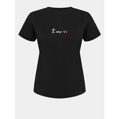Футболка EA7 EMPORIO ARMANI, размер XS, черный