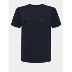 Футболка EA7 EMPORIO ARMANI, размер S, темно-синий