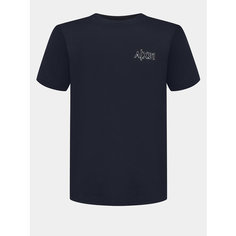 Футболка Armani Exchange, размер S, темно-синий