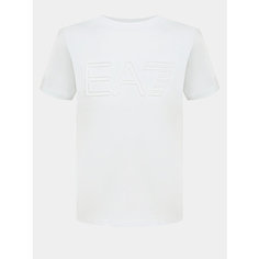 Футболка EA7 EMPORIO ARMANI, размер XL, белый