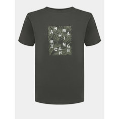Футболка Armani Exchange, размер M, хаки