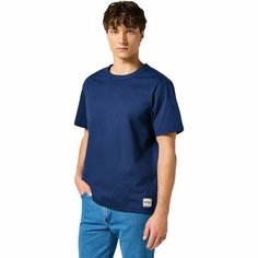 Футболка Wrangler Men Short Sleeve Solid Tee, размер XL, cиний