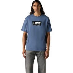 Футболка Levis Men Vintage Batwing Graphic Tee, размер M, cиний Levis®