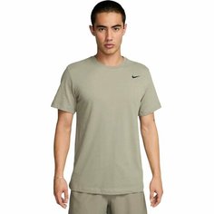Футболка спортивная NIKE DF TEE, размер M, зелёный