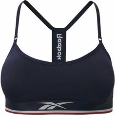 Топ спортивный Reebok Bra Top W, размер L, cиний
