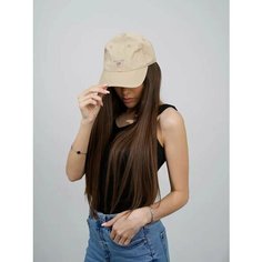 Бейсболка GANT для женщин, размер 55-60, бежевый