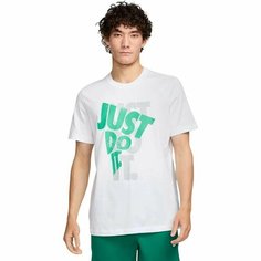 Футболка спортивная NIKE JDI T-Shirt, размер M, белый