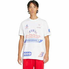 Футболка спортивная adidas Sponsors Tee, размер M INT, белый