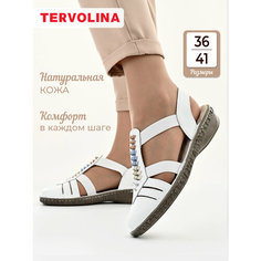 Босоножки TERVOLINA, размер 40, белый