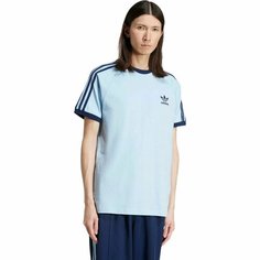 Футболка спортивная adidas 3-Stripes Tee, размер L INT, cиний