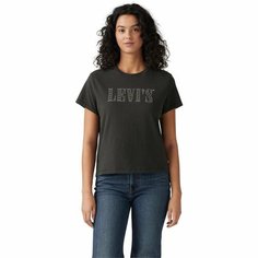 Футболка Levis Women Graphic Classic Tee, размер S, черный Levis®