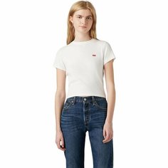 Футболка Levis Women Essential Sporty Tee, размер S, белый Levis®