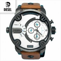 Наручные часы DIESEL, коричневый, черный