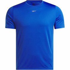Футболка спортивная Reebok Running Ss Speedwick Tee, размер XS, cиний
