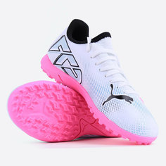 Сороконожки PUMA, размер 37, белый/розовый