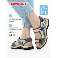 Сандалии TERVOLINA, размер 41, темно-серый