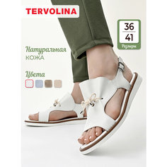 Босоножки TERVOLINA, размер 37, белый