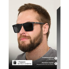Солнцезащитные очки OPTIKA BRAND, черный