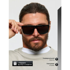 Солнцезащитные очки OPTIKA BRAND, черный/черный