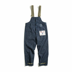 Комбинезон Maden. Amekaji wear. Tannin Red Ear, размер 3XL, синий