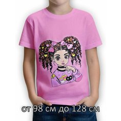 Футболка BONITO KIDS Базовая коллекция, размер 98/104, желтый