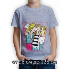 Футболка BONITO KIDS Базовая коллекция, размер 116/122, голубой