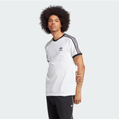 Футболка adidas Originals 3-Stripes Tee, размер M INT, white