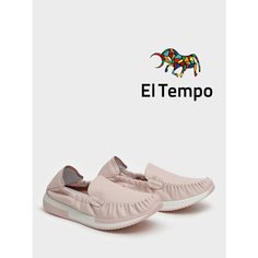 Мокасины El Tempo, размер 37, розовый
