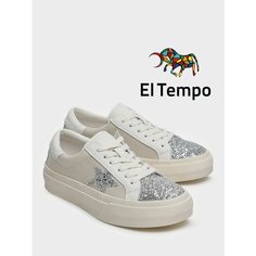 Кроссовки El Tempo, полнота 6 (RU)/ на среднюю стопу, размер 38, молочный