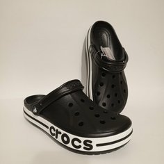 Сабо , размер 43-44, Black/Black/White Нет бренда