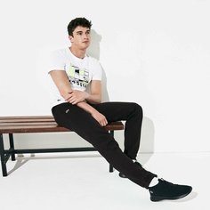 Брюки спортивные LACOSTE, размер T9, черный/черный