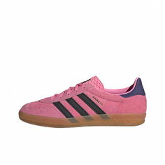 Кроссовки adidas Gazelle, полнота F (EU)/ на среднюю стопу, размер 7US 5½UK 38.5EU 37.5RU 24.5CM, розовый, черный