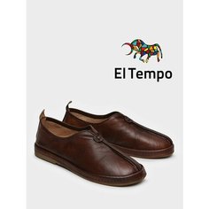 Полуботинки El Tempo, размер 45, светло-коричневый