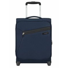 Чемодан Samsonite, 40 л, размер S, синий