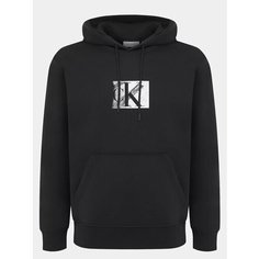Худи Calvin Klein Jeans, размер M, , черный