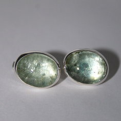Серьги True Stones, берилл, гелиодор, зеленый/желтый