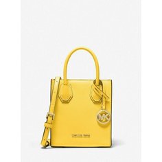 Сумка кросс-боди MICHAEL KORS, фактура гладкая, желтый