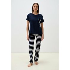 Пижама MARKS & SPENCER, размер 38-40, синий