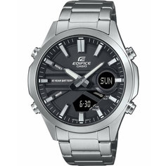 Наручные часы CASIO Edifice, черный/серебряный