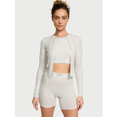 Пижама Victorias Secret, размер XS, серый