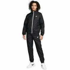 Костюм спортивный NIKE, размер L, черный