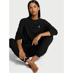 Пижама Victorias Secret, размер S Regular, черный