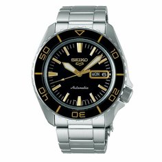 Наручные часы SEIKO 5 Sports, черный