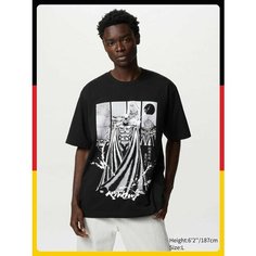 Футболка спортивная Uniqlo, размер S, черный