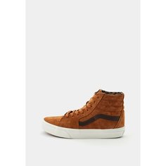 Кеды VANS SK8-Hi, размер 37, коричневый