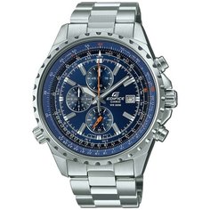 Наручные часы CASIO Edifice, синий/серебристый