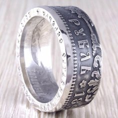 Кольцо Real Rings, размер 21, серебристый